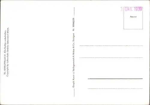 Ak Estenfeld in Unterfranken, Luftaufnahme, Estenfeld, Häuser, Kirche