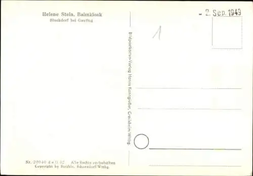 Ak Stockdorf Gauting in Oberbayern, Luftaufnahme von  Wohnbebauung, Felder, Wald