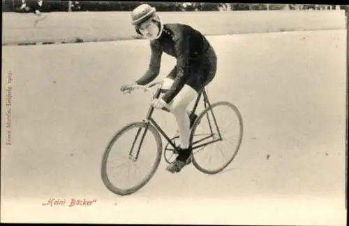 Ak Radrennsport, Heini Bäcker
