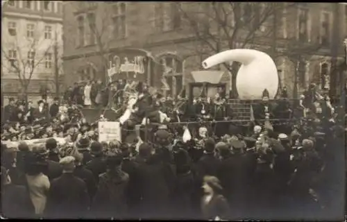 Ak Dresden, Karneval-Festzug 1912