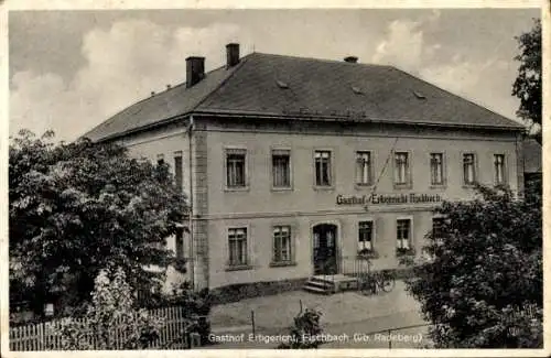 Ak Fischbach Arnsdorf Sachsen, Gasthof Erbgericht