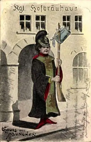 Ak München, Königliches Hofbräuhaus