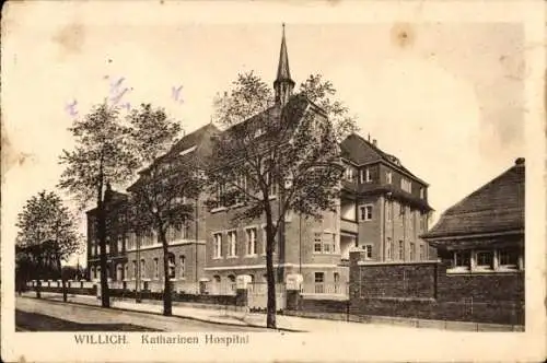 Ak Willich am Niederrhein, Katharinen-Hospital