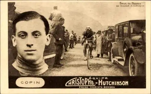 Ak Radrennsport, Radrennfahrer Copin, Tour de France, Col d'Aubispe, Team Christophe Hutchinson