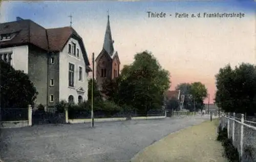 Ak Thiede Salzgitter in Niedersachsen, Frankfurter Straße