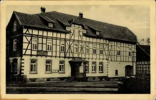 Ak Lauenberg Dassel in Niedersachsen, Gasthaus und Geschäft Wilh. Hagedorn