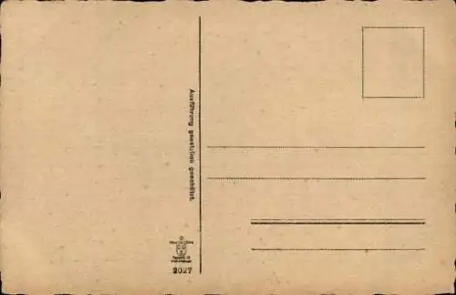 Ak Gedicht Schicksal, Es ist so leicht, so leicht...