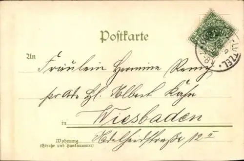 Künstler Ak Die versunkene Krone