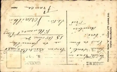 Ak König Georg V., Portrait