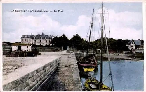 CPA Larmor Morbihan, Le Port
