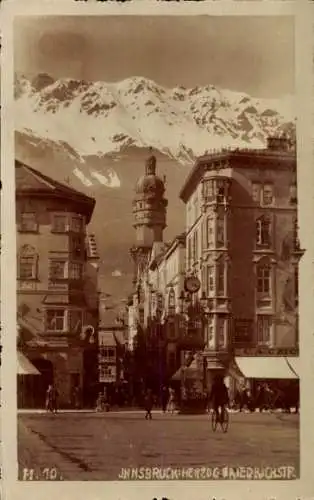 Ak Innsbruck Tirol, Herzog Friedrichstraße