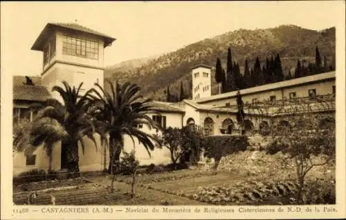 Ak Castagniers Alpes Maritimes, Noviciat du Monastere de Religieuses Cisterciennes