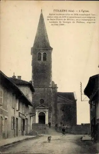 Ak Feillens Ain, Kirche