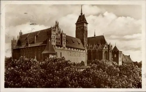 Ak Malbork Marienburg Westpreußen, Hochschloss