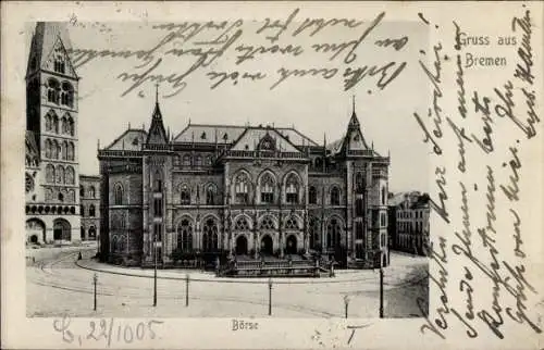 Ak Hansestadt Bremen, Börse