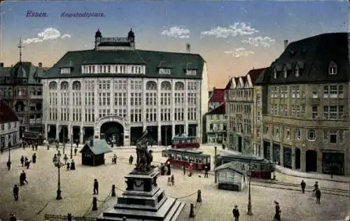 Ak Essen im Ruhrgebiet, Kopstadtplatz