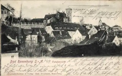 Ak Ronneburg in Thüringen, Totalansicht