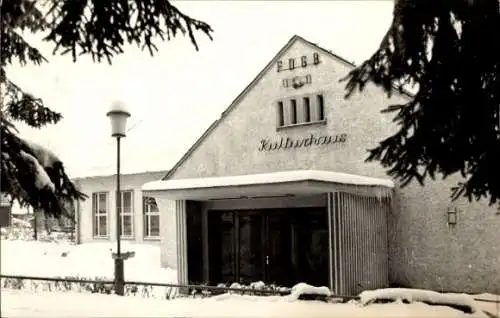 Ak Schmiedefeld am Rennsteig Suhl Thüringen, FDGB Kulturhaus