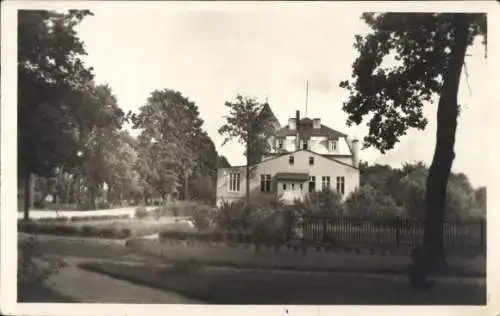 Foto Ak Bad Lindau Zerbst in Anhalt, Blick auf Haus
