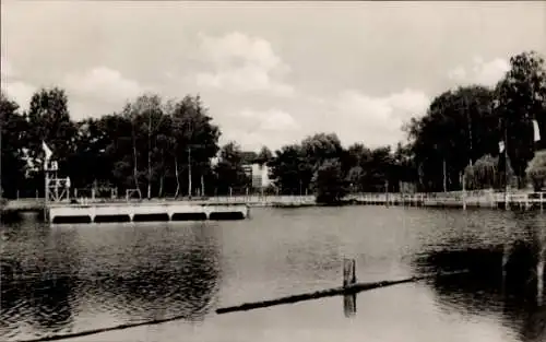 Ak Falkenberg an der Elster, Volksbad