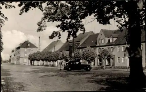 Ak Sonnewalde in der Niederlausitz, Marktplatz