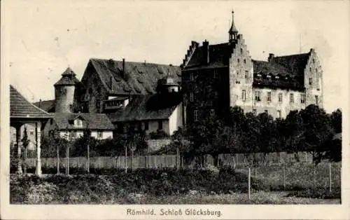 Ak Römhild in Thüringen, Schloss Glücksburg