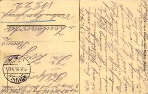 Ak Römhild in Thüringen, Stadtkirche