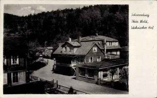 Ak Schwarzburg in Thüringen, Sächsischer Hof