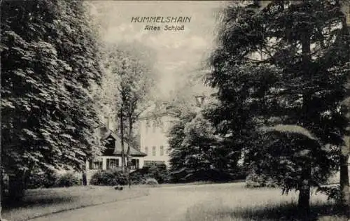 Ak Hummelshain in Thüringen, Altes Schloss