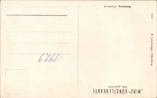 Ak Bamberg in Oberfranken, Altenburg