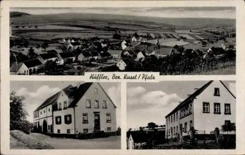 Ak Kusel in der Pfalz, Landschaft mit Häusern, Feldern, Ansicht von Gebäuden