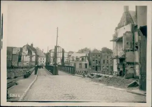 Foto Maubeuge Nord, Kriegszerstörung I. WK