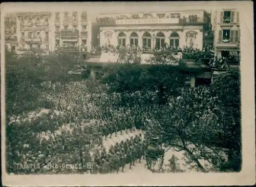 Foto Paris II., Boulevard des Capucines, Siegesparade 1919