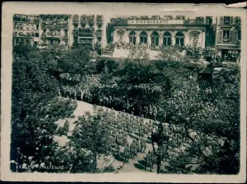 Foto Paris II., Boulevard des Capucines, Siegesparade 1919