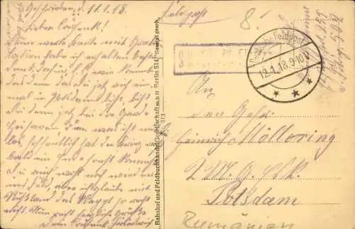 Ak Buzău Busäu Rumänien, Boulevard