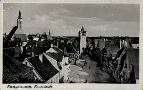 Ak Herzogenaurach in Mittelfranken, Hauptstraße