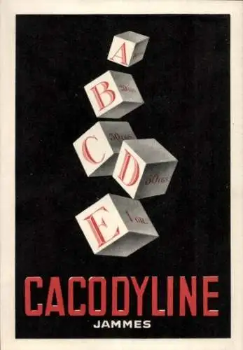 CPA Reklame, Cacodyline Jammes
