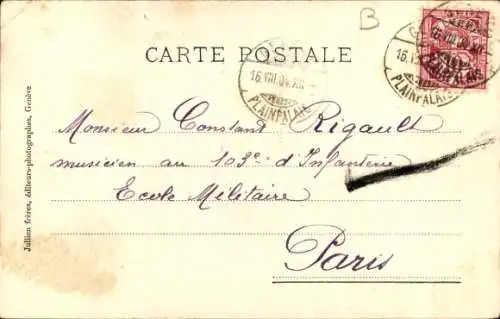 Ak Champéry, Bäuerinnen