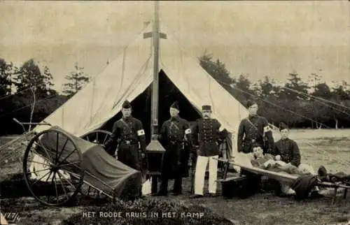 Ak Niederländisches Rotes Kreuz, Sanitäter