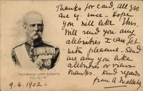PC Field Marshal Lord Frederick Sleigh Roberts, Portrait