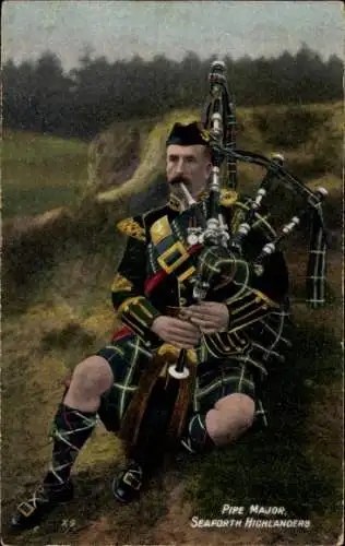 Ak Pipe Major, Seaforth Highlanders