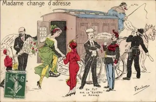 CPA Madame change d'adresse