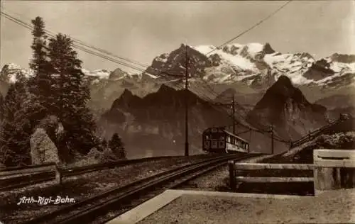 Ak Arth Kanton Schwyz, Arth-Rigi-Bahn, Bergbahn