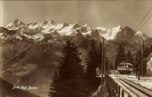 Ak Arth-Rigi-Bahn, Zahnradbahn