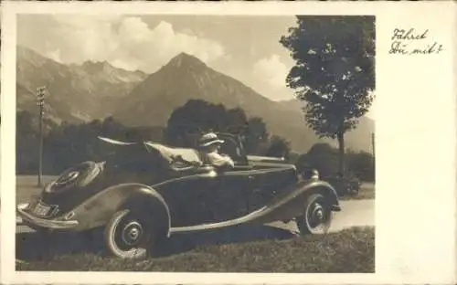 Ak Fährst du mit? Auto, Oldtimer