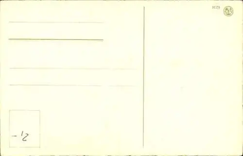 Ak Herzliche Ostergrüße, Osterhase schaut durch Zaun