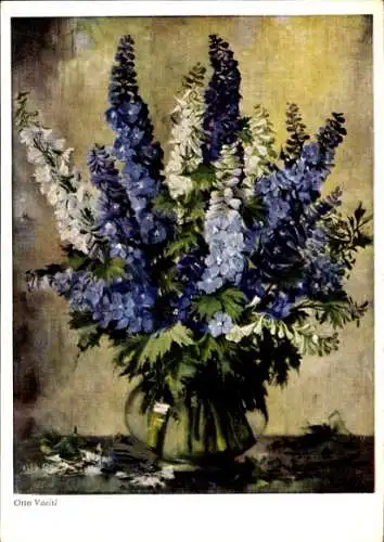 Künstler Ak Vaelti, Otto, Rittersporn