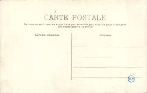 Ak Bayeux Calvados, Turnfest 1909, Einmarsch