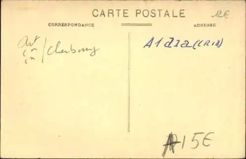 Ak Cherbourg Manche, Place de la Revolution