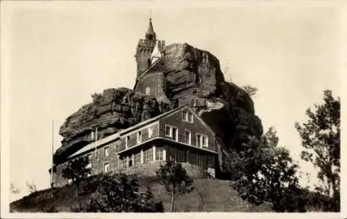 Ak Dagsburg Dabo Lothringen Moselle, Hotel Christophe